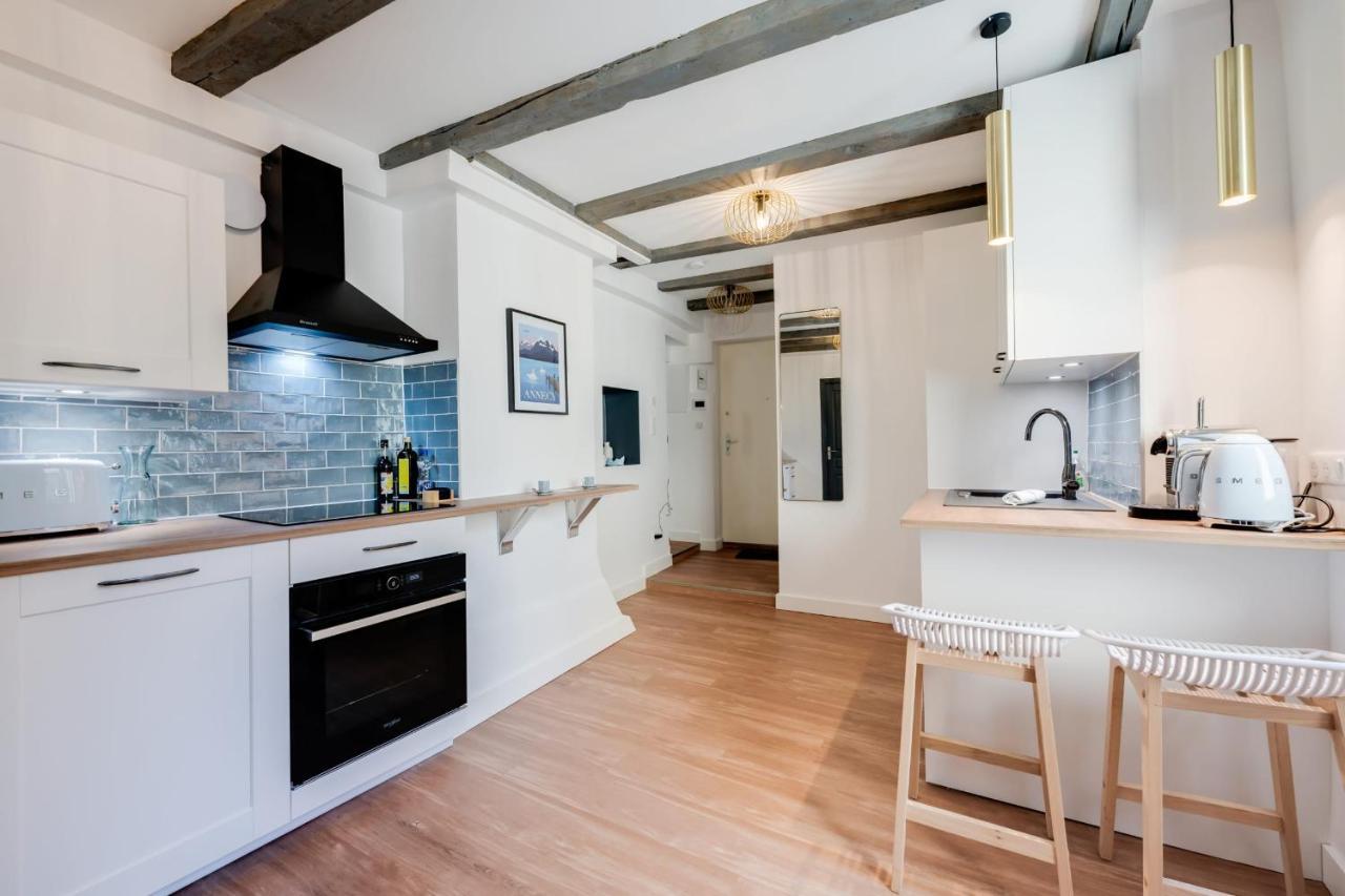 L'Escale Bleue - Apartment For 2 To 4 People In The Heart Of アヌシー エクステリア 写真