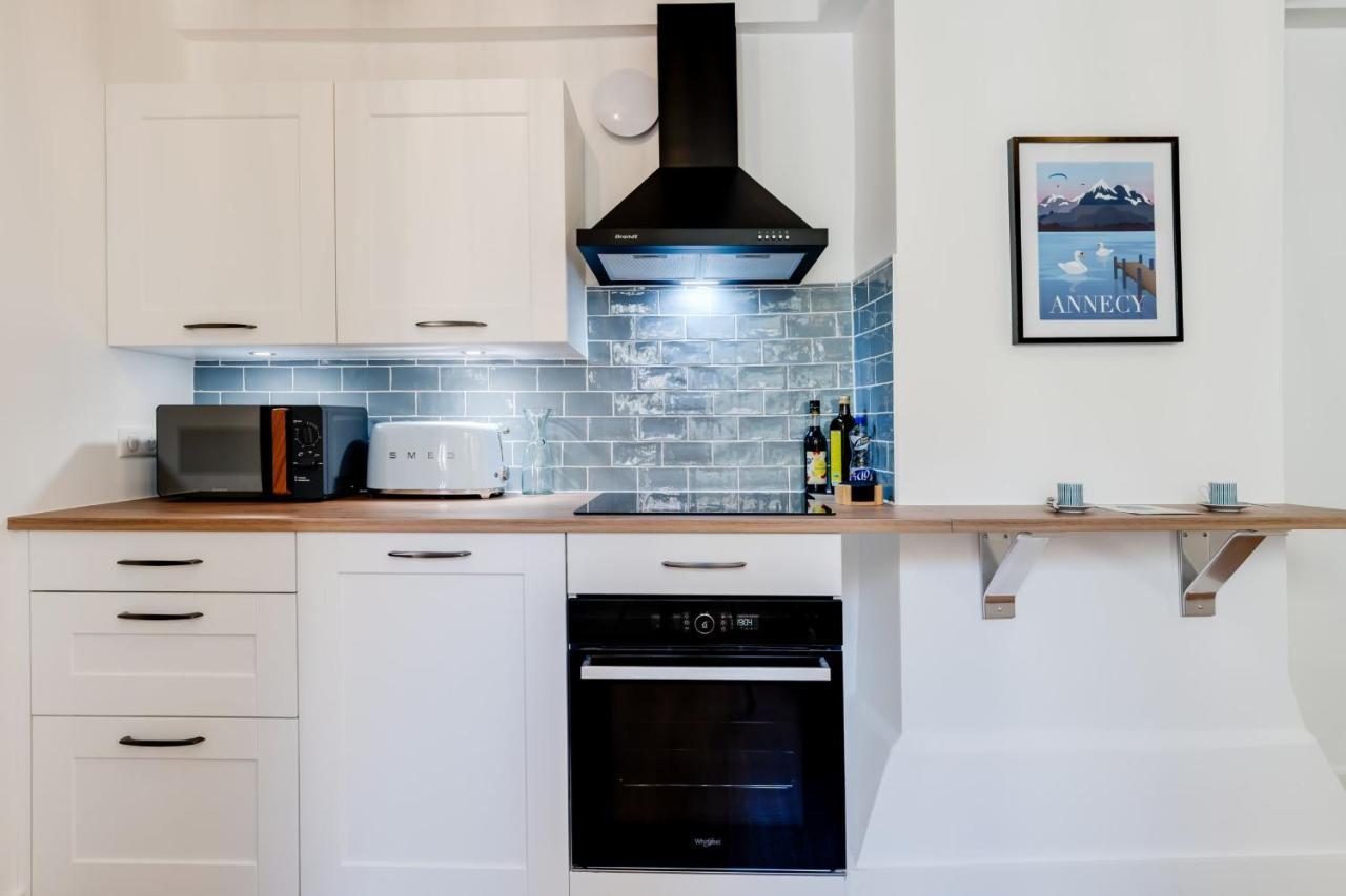 L'Escale Bleue - Apartment For 2 To 4 People In The Heart Of アヌシー エクステリア 写真